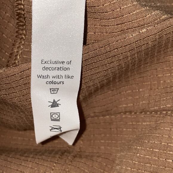 Lululemon Dynamic Days Pants 10 Saddle Brown Luxtreme Travel Athleisure - Picture 11 of 11